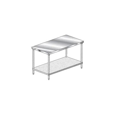 Aero Manufacturing 430 Stainless Steel Table, 96 x 36