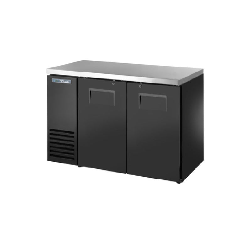 True Refrigeration 48 Inch Back Bar Cooler Two Section (TBB24-48-2S-Z1-SFT-B-1)