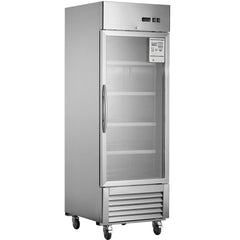 Chery Industrial 27"W Merchandiser Refrigerator Commercial Display Glass Door Refrigerator (N818P191850S)