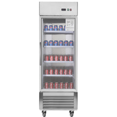 Chery Industrial 27"W Merchandiser Refrigerator Commercial Display Glass Door Refrigerator (N818P191850S)