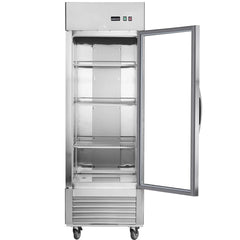 Chery Industrial 27"W Merchandiser Refrigerator Commercial Display Glass Door Refrigerator (N818P191850S)