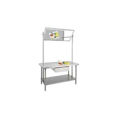 Advance Tabco 304 Stainless Steel Demo Table, 60 x 36