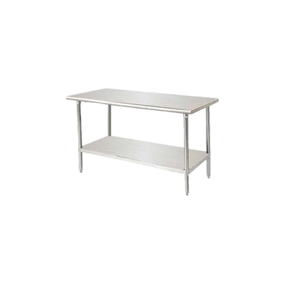 Advance Tabco 304 Stainless Steel Table, 96 x 36