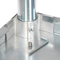 Aero Manufacturing 304 Stainless Steel Table, 96 x 30", Undershelf, 14 Gauge (WB250179)
