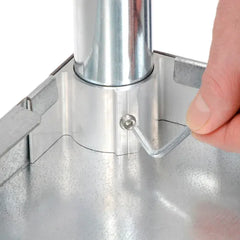 Aero Manufacturing 304 Stainless Steel Table, 96 x 30", Undershelf, 14 Gauge (WB250179)