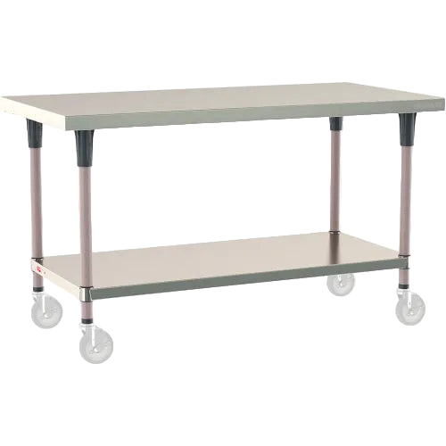 Metro® TableWorx 304 Stainless Steel Mobile-Ready Table, 60 x 30