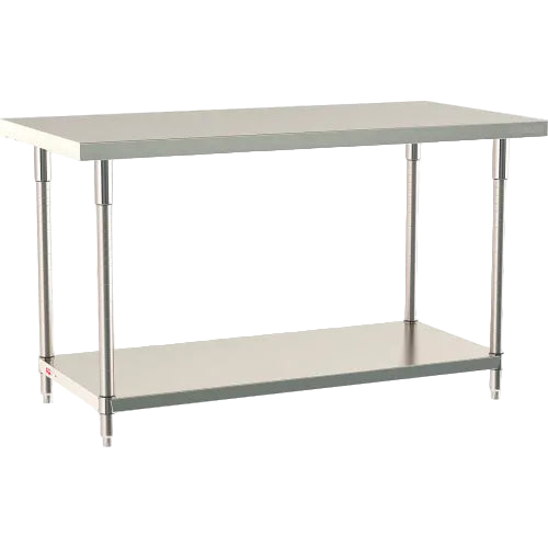 Metro® TableWorx 304 Stainless Steel Stationary Table, 60 x 30