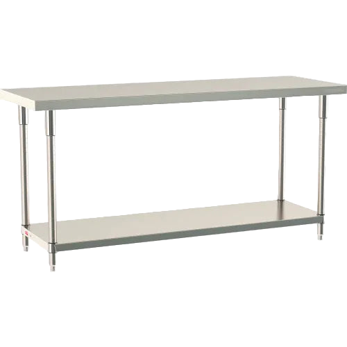 Metro® TableWorx 304 Stainless Steel Stationary Table, 72 x 24