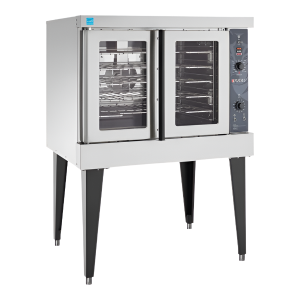 Wolf WC4GD-21D3 Single Deck Full Size Liquid Propane Convection Oven - 50,000 BTU
