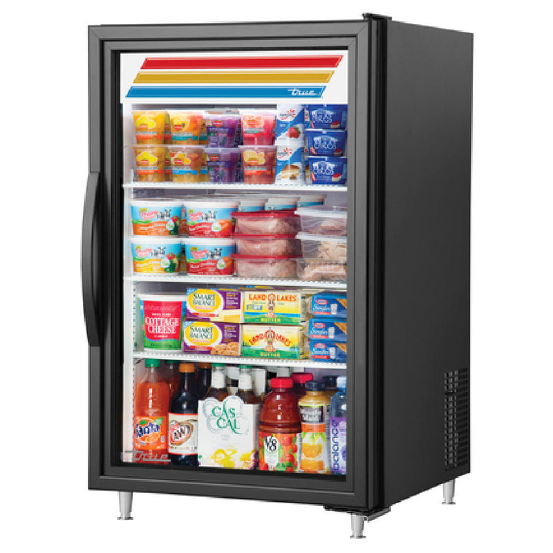 True Refrigeration 24 Inch Countertop Refrigerated Merchandiser with 3 Shelves (GDM-07-HC~TSL01)