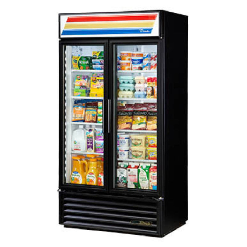 True Refrigeration 39 Inch Two-Section Merchandiser with LED (GDM-35-HC~TSL01)
