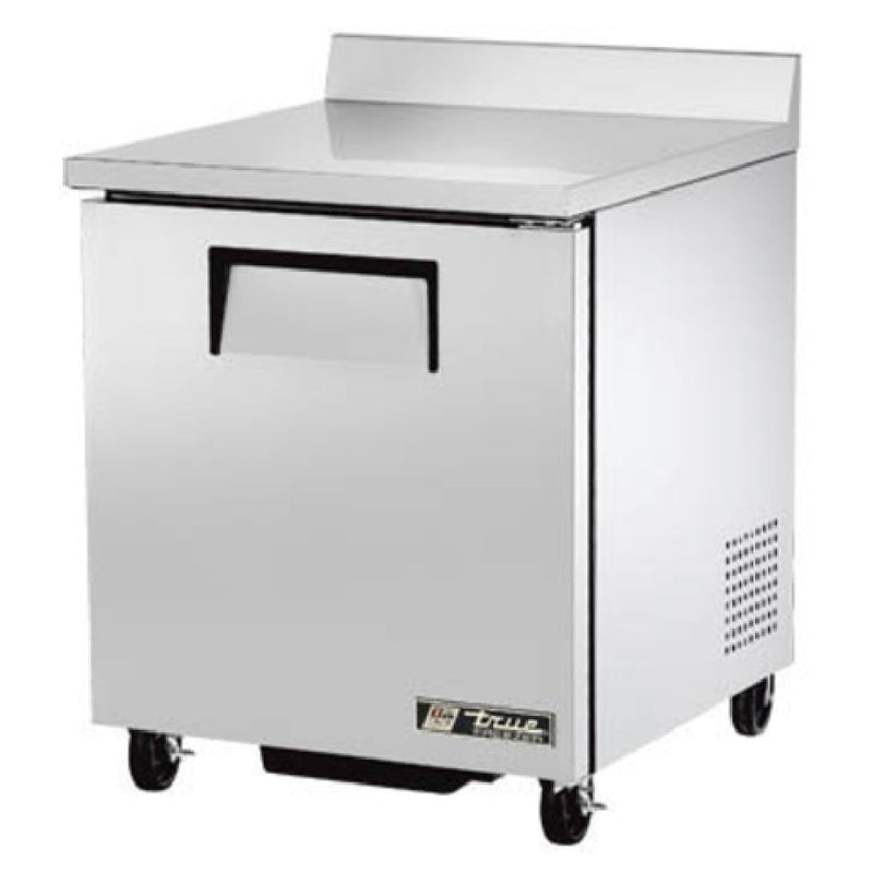 True Refrigeration 27 Inch Work Top Freezer with Stainless Steel Front and Sides (TWT-27F-HC)